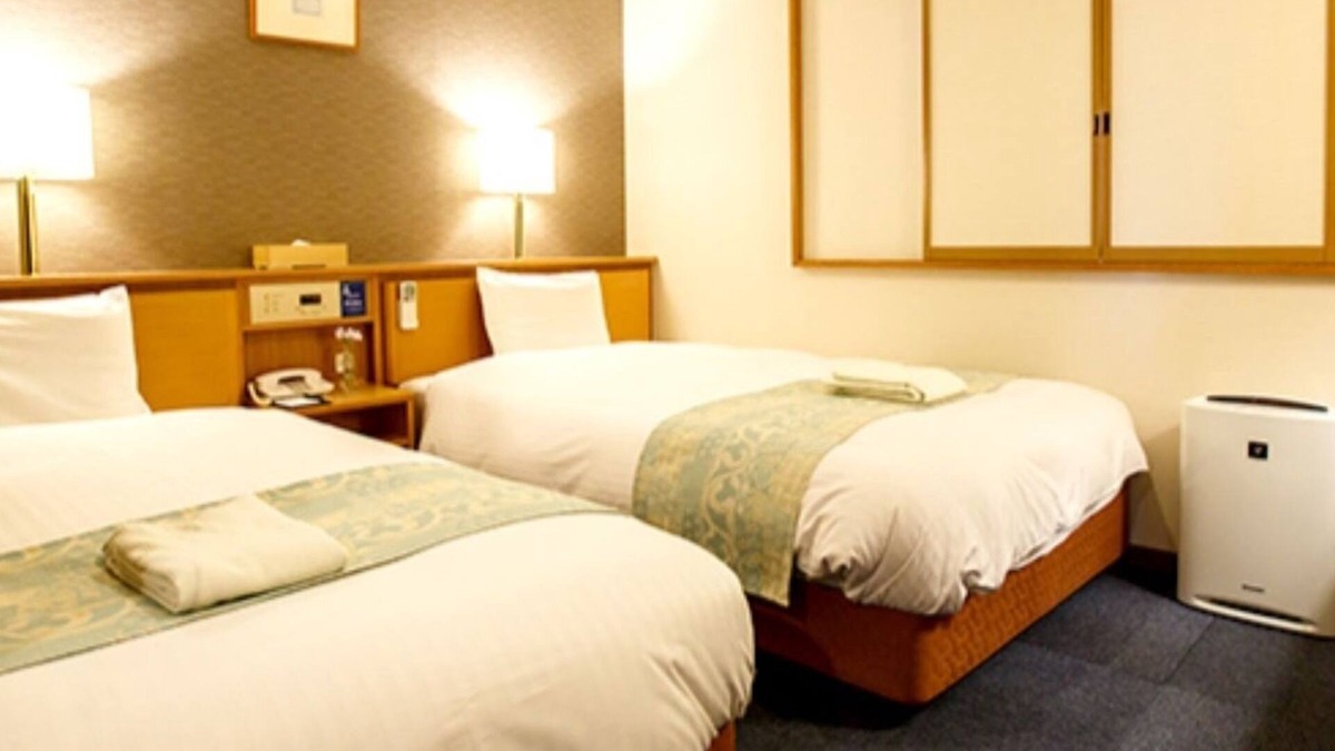 Nishinakasu Hotel | Nonsmoking Twin room Basic plan Tenjin 2 minute/Fukuoka Fukuoka