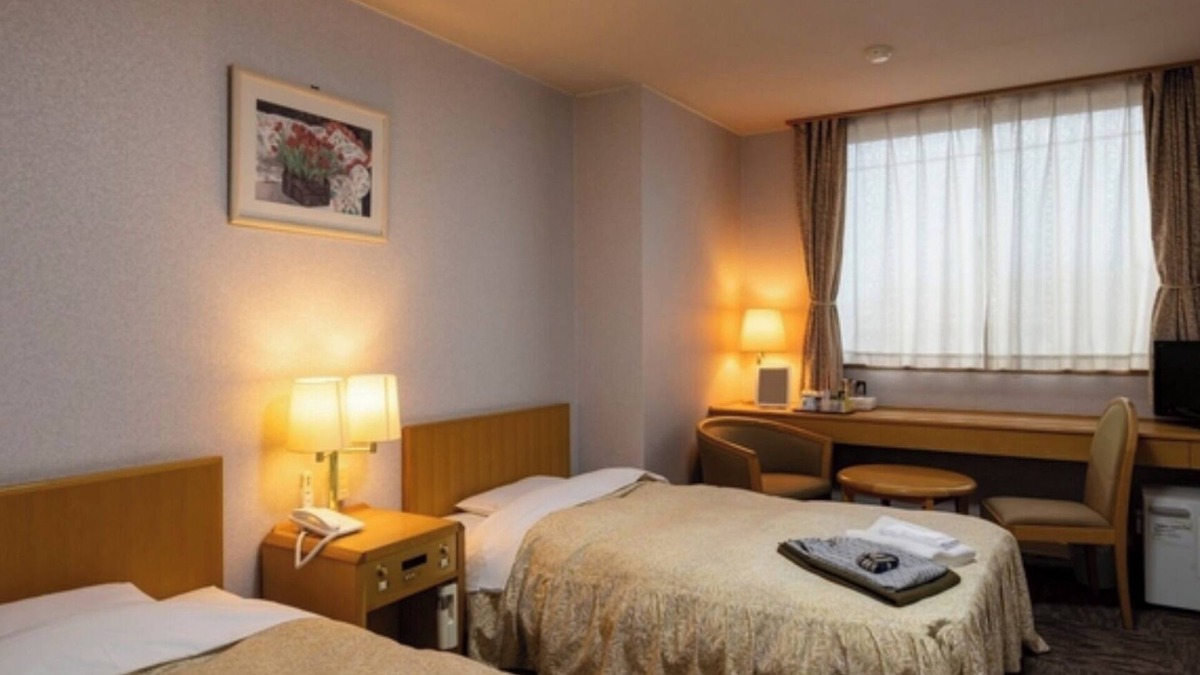 Sagae Hotel | Nonsmoking twin room | Standard room only Lar/Sagae Yamagata