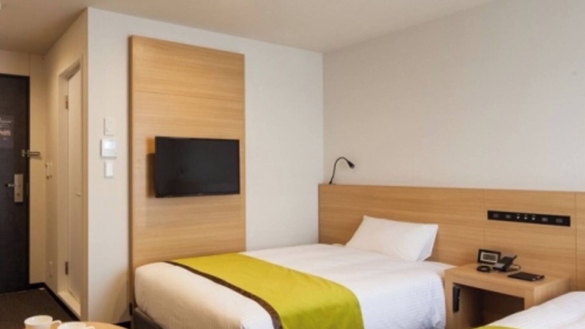Asahikawa Hotel | NonsmokingTwin room | Room only plan/Asahikawa Hokkaidō