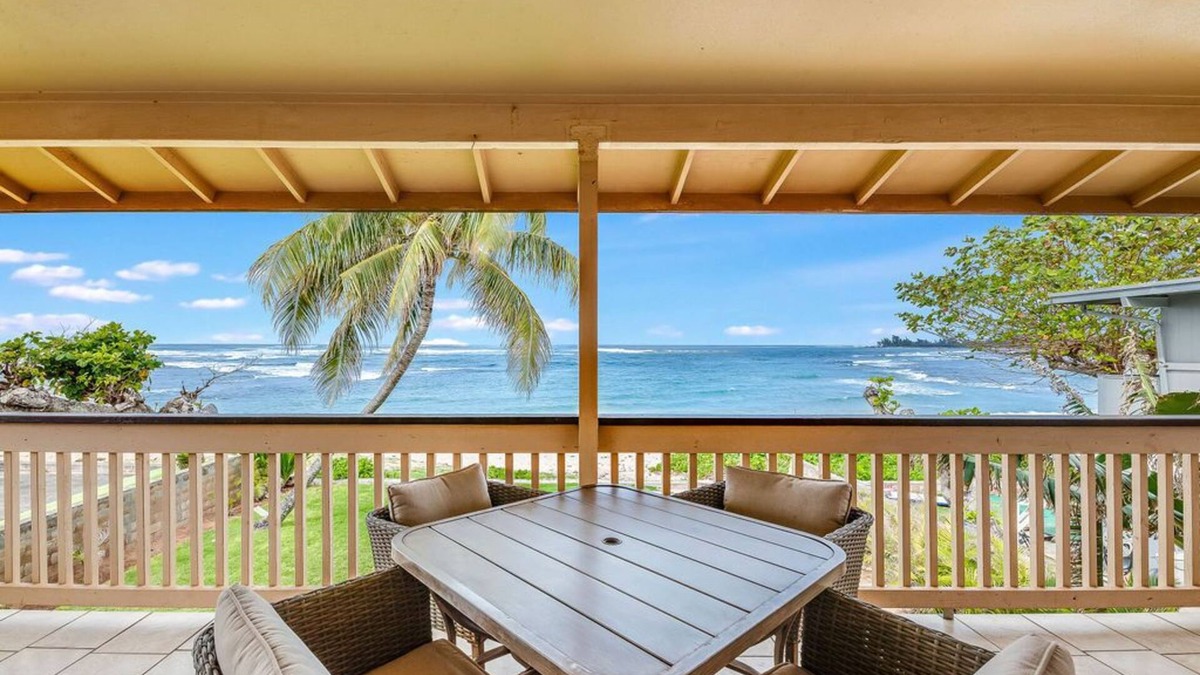 Waialee House | North Shore Beachfront Bliss! Perfect family-sized home on a sandy beach