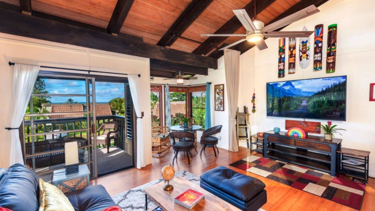 Princeville House | North shore Kauai w/AC & pool, near beaches