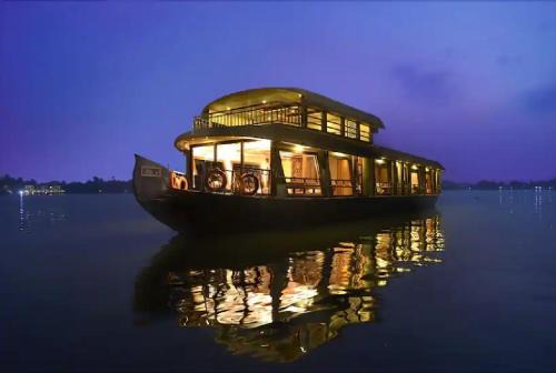 Alappuzha Boat Rental | Northstar 4 Bedroom Ac Private Houseboat With All Meals