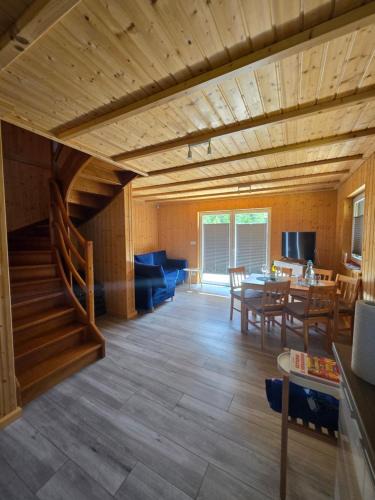 Lubkowo House | Nowy domek drewniany Tu Mi Dobrze w Lubkowie z plażą