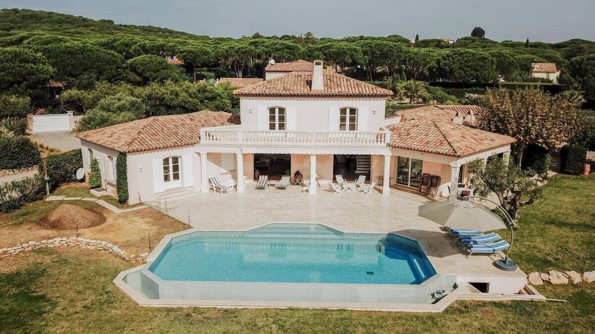 Ramatuelle House | nSt-Tropez Pool Beach Villa 4BR n