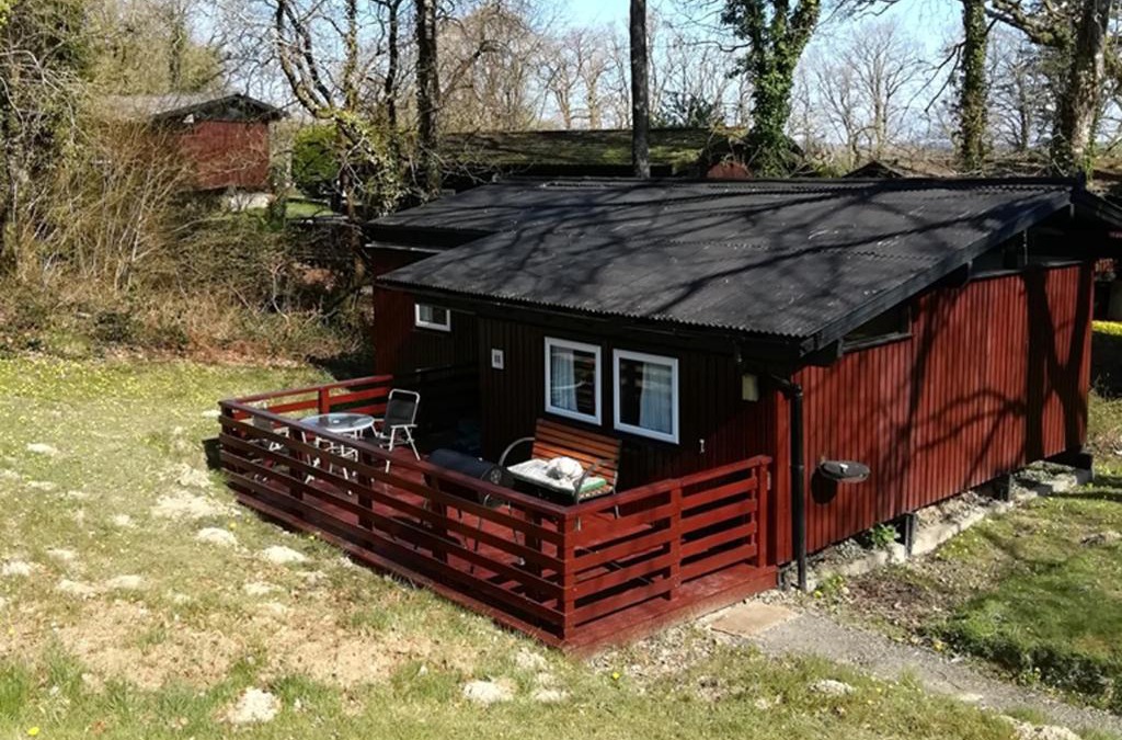 Cenarth House | Nuthatch Lodge is set in 24 acres of wood, parkland near the village of Cenarth