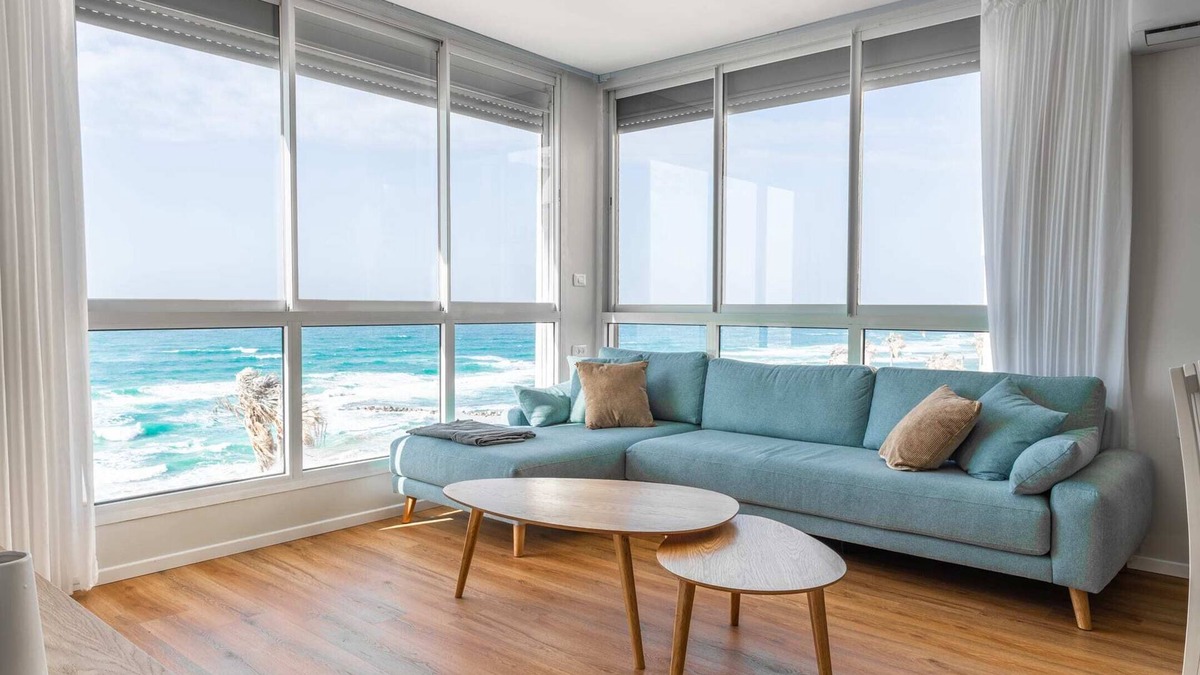 Bat Yam Apartment | O&O Group | Seafront 3BR w/Stunning Ocean View
