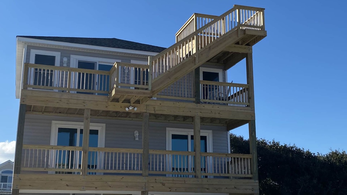 Carova Beach Cottage | OBX 4X4 Ocean View- Pipers Place Wild Horse Haven!