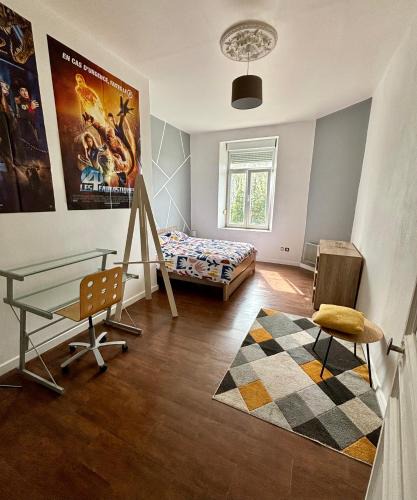 Dasle Apartment | Océane 2 chambres 100m2 dans Demeure Bourgeoise