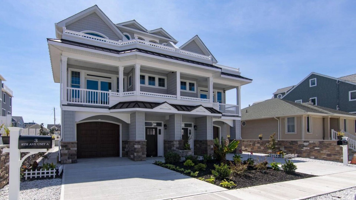 Ortley Beach House | Ocean and Beach Views from 5 decks in Ortley Beach