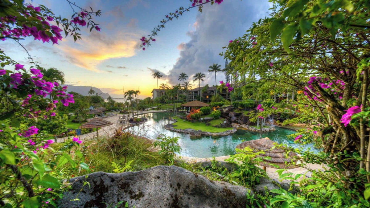 Princeville Condo | Ocean and Mountain Views! Hanalei Bay Resort