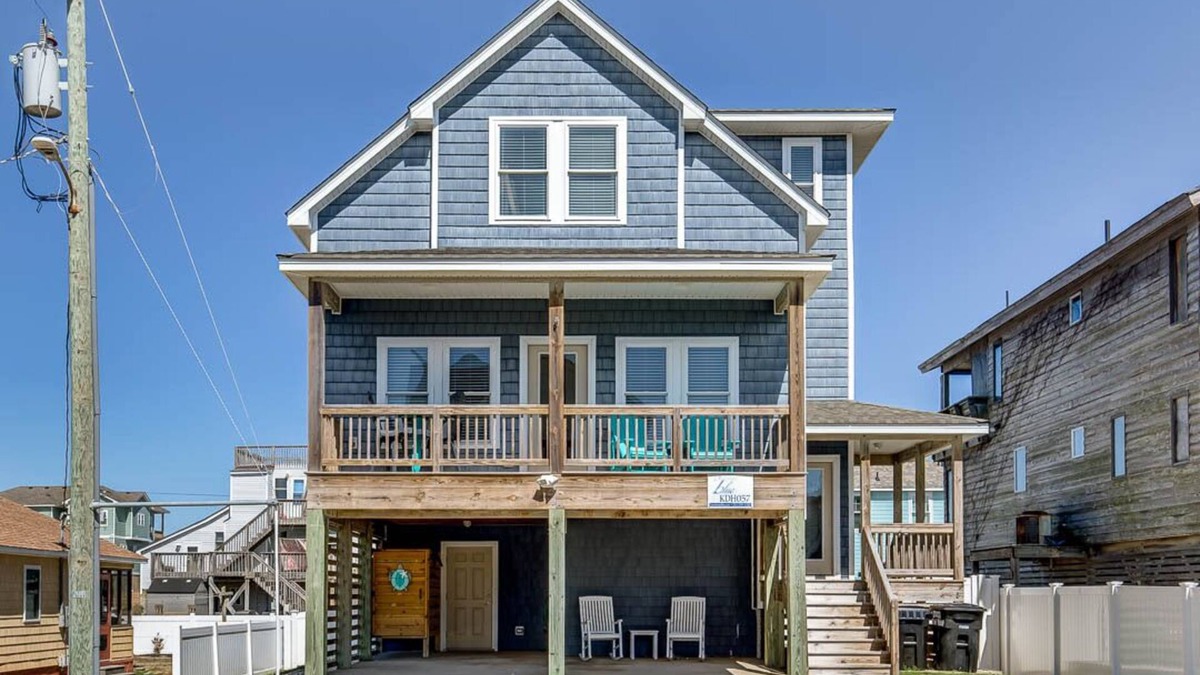Kill Devil Hills House | Ocean Blue | 450 ft from the beach | Kill Devil Hills
