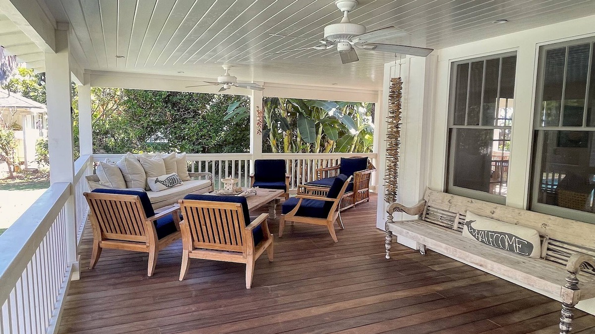 Kekaha House | Ocean Estate w/A/C and HEATED Salt Water Pool on Sunny Westside. TVNCU #1099