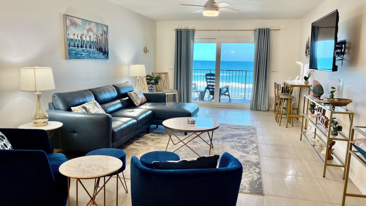 Daytona Beach Shores Condo | Ocean Front Condo Daytona Beach Shores- Newly Remodeled!