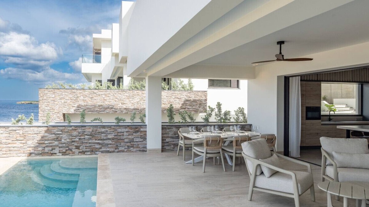 Sint Michiel Villa | Ocean front luxury 2 bedroom apartment