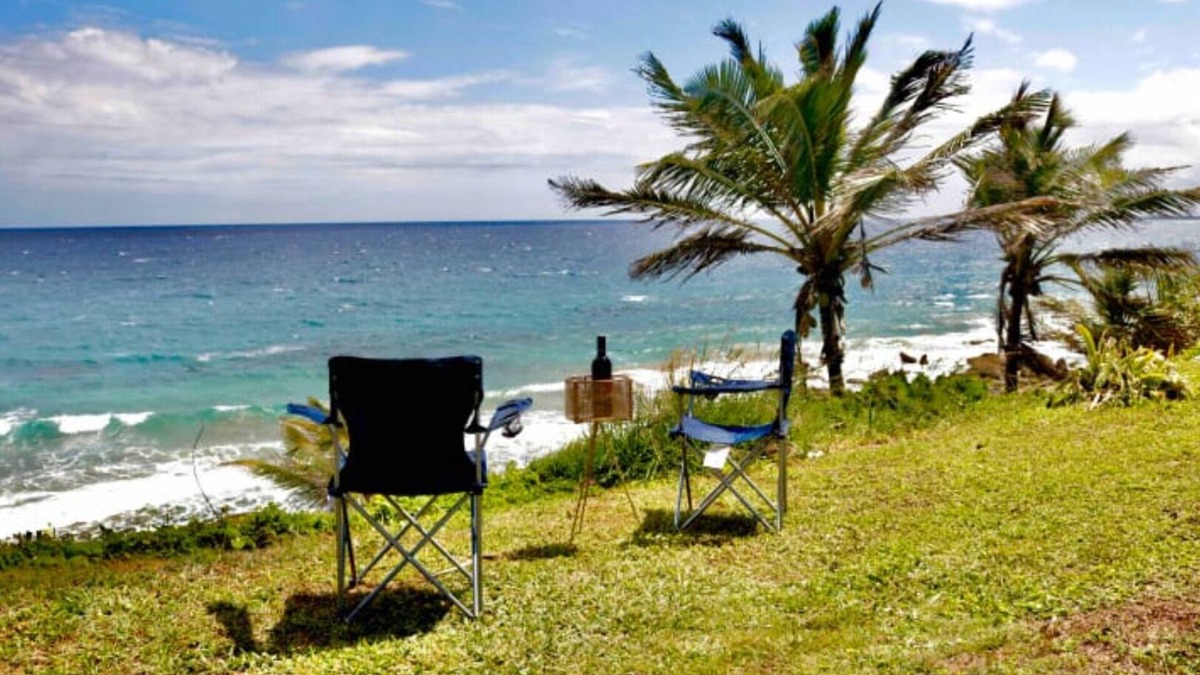 Hato Abajo Apartment | Ocean Front Luxury Apartment with Spa Jetted Tub