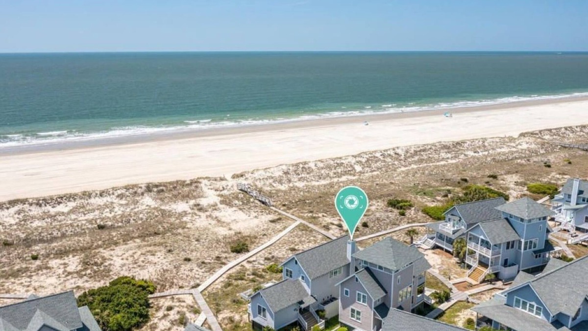 Killegray Ridge House | Ocean Front Pet Friendly Steps to Beach Shoals and BHI Club 2023 Renovation