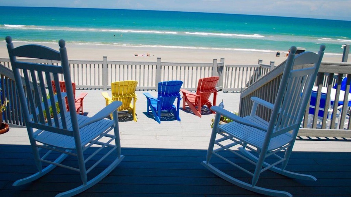 Bethune Beach House | OCEAN FRONT RETREAT. Great for large families. 30-day minimum rental.