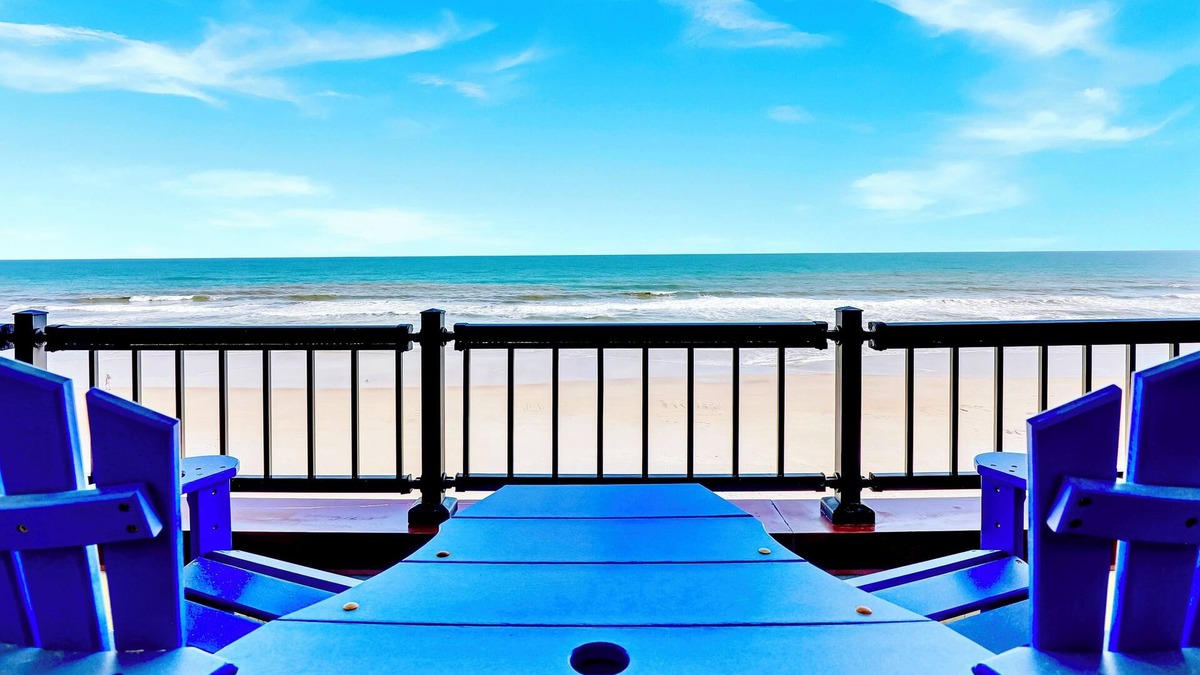 Cape Island Condo | Ocean Front; Top Floor; Two Master Suites; Corner Unit; Single Floor; Elevator