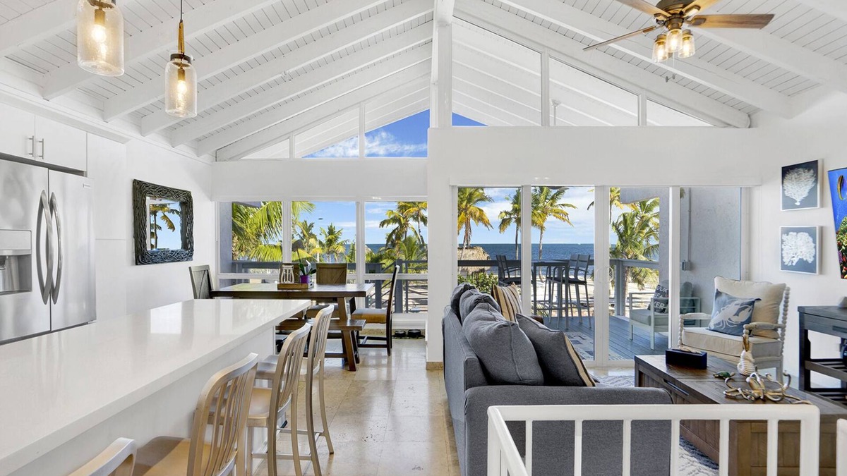 Monroe County House | Ocean Front Villa with endless Views, golf cart, paddle boards, kayak and bikes