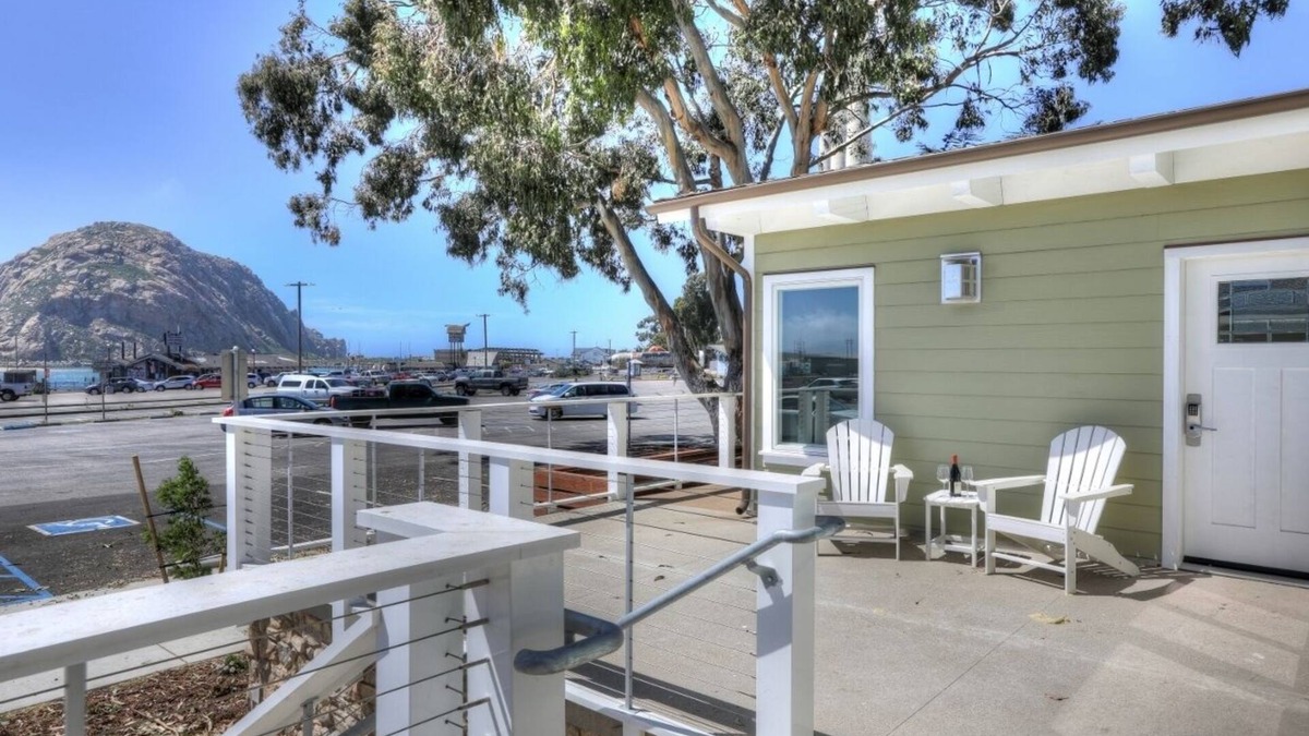 Morro Bay Condo | Ocean front with Morro Rock views: 2Bdrm Condo at Salty Sister