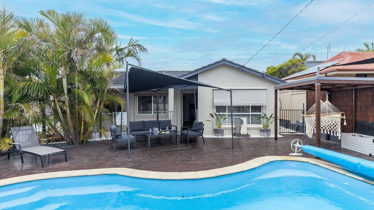 Anna Bay House | Ocean Palms, 11 Prentice Place with a private pool