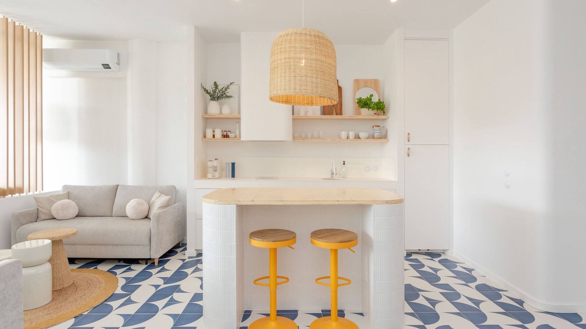 Porto de Mos Apartment | Ocean Studio by ENDLESS SUN modern comfort, seaview, wifi, parking, rooftop pool