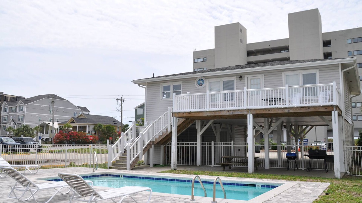 North Myrtle Beach House | Ocean view, Pet Friendly house with private swimming pool! Sleeps 10.