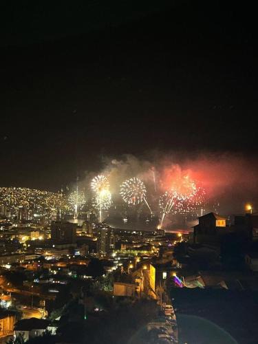Valparaiso Apartment | Ocean View & Pool Family Apartment 4P