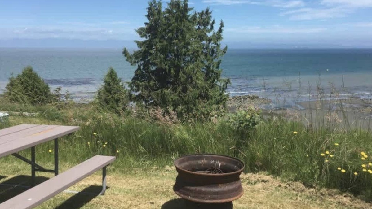 Port Angeles RV Rental | Ocean View Tent Site T4
