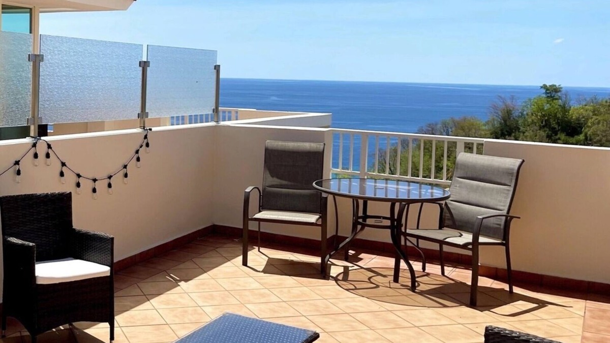 Borinquen Apartment | Ocean View Terrace PH | 72 Hr Backup Battery
