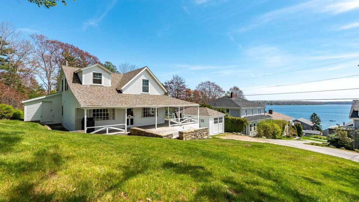 Bayville Cottage | Ocean Views, Association Dock, Tennis, and amazing Porch spaces.