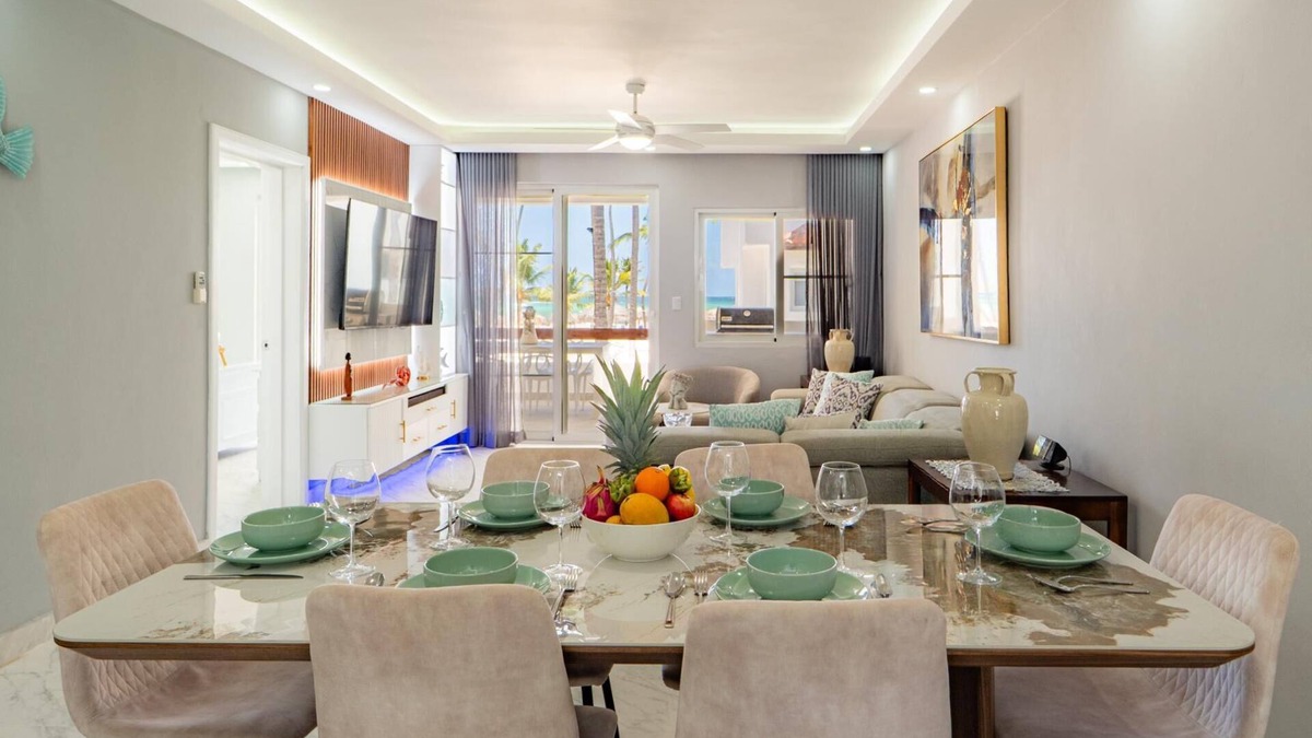 Bavaro Apartment | Oceana Mare Luxe Condo (Renovated) 3BDR - L-201