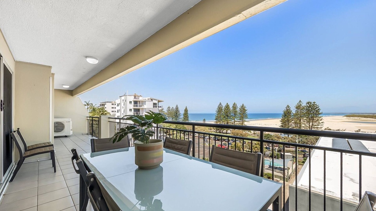 Caloundra Apartment | Oceanfront 3-Bed Retreat with Pool-Steps to Beach