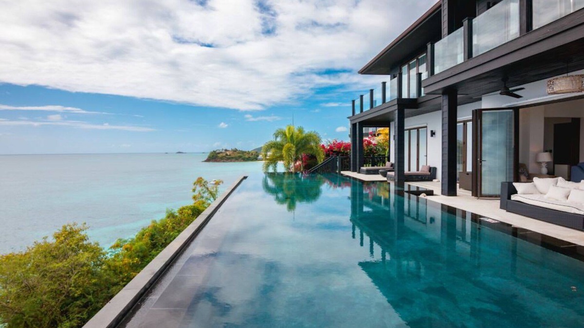 Fryes Beach Villa | Oceanfront 4-Bedroom Retreat with Infinity Pool