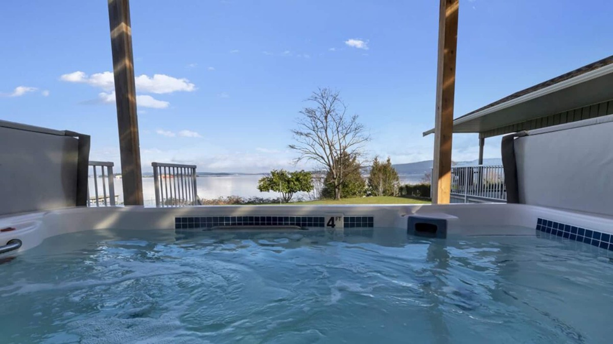 Crofton House | Oceanfront acreage with kitchen, bathroom, bedroom, laundry, Swim Spa & Jacuzzi