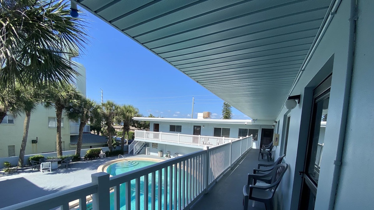 Crescent Beach Condo | Oceanfront condo updated w/pool & river views