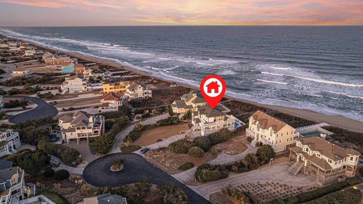 Southern Shores House | Oceanfront, Heated Pool, 2 Hot Tubs, BBQ, Game Rm, BBQ, Fully Loaded