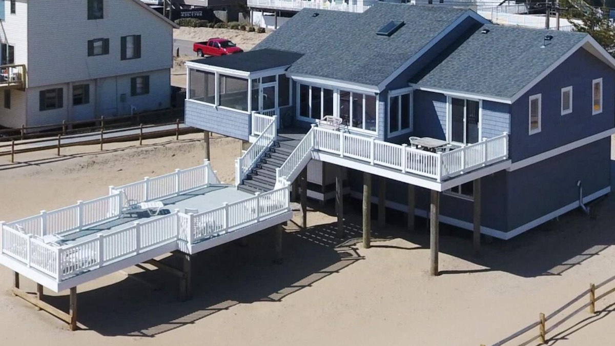 Sandbridge House | Oceanfront home “Sea Watch” ~brand new pool