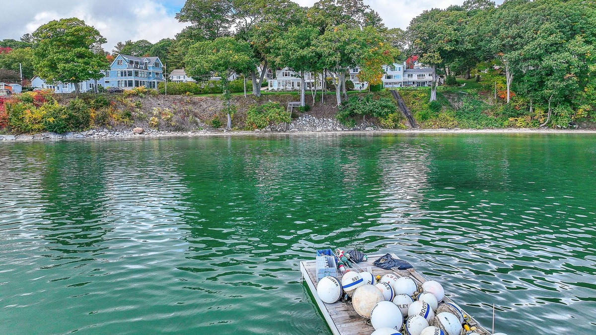 Town Landing House | Oceanfront home with A/C, firepit, gas grill, W/D, + separate studio