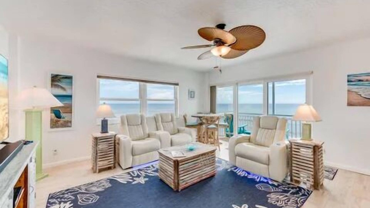 South Patrick Shores Condo | Oceanfront Luxury Penthouse Shuttle Launch Cocoa Canaveral Patrick Space Force