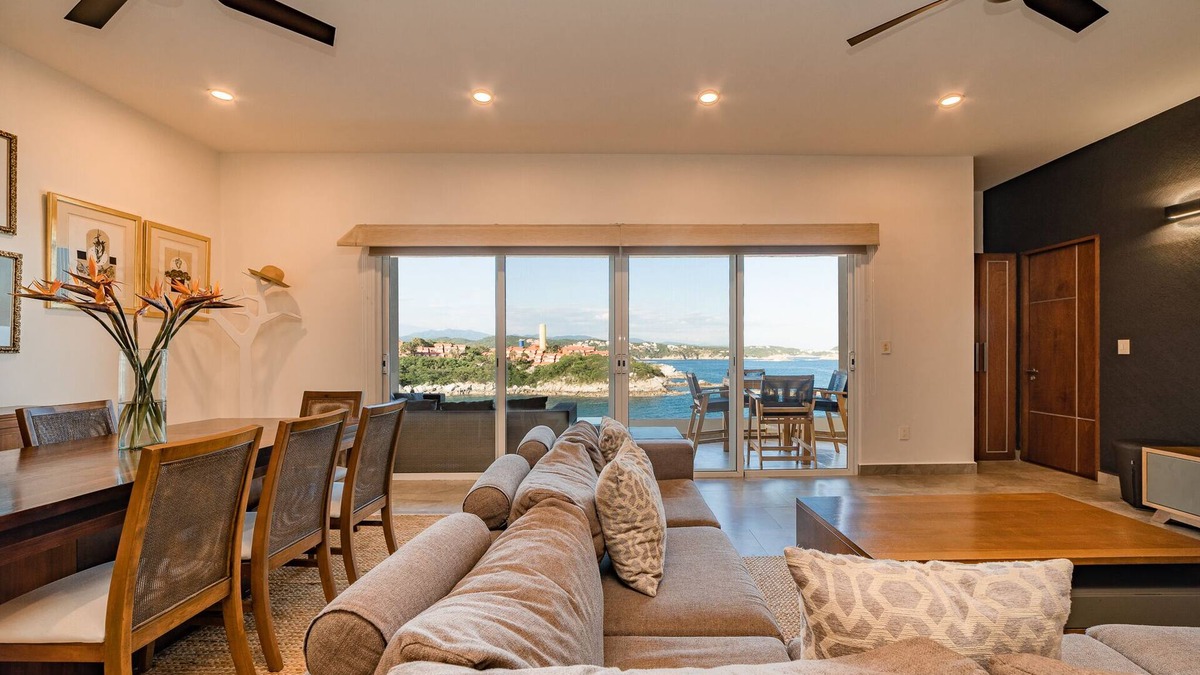 Santa Maria Huatulco Condo | Oceanfront Oasis Close to Beach w/Two Pools