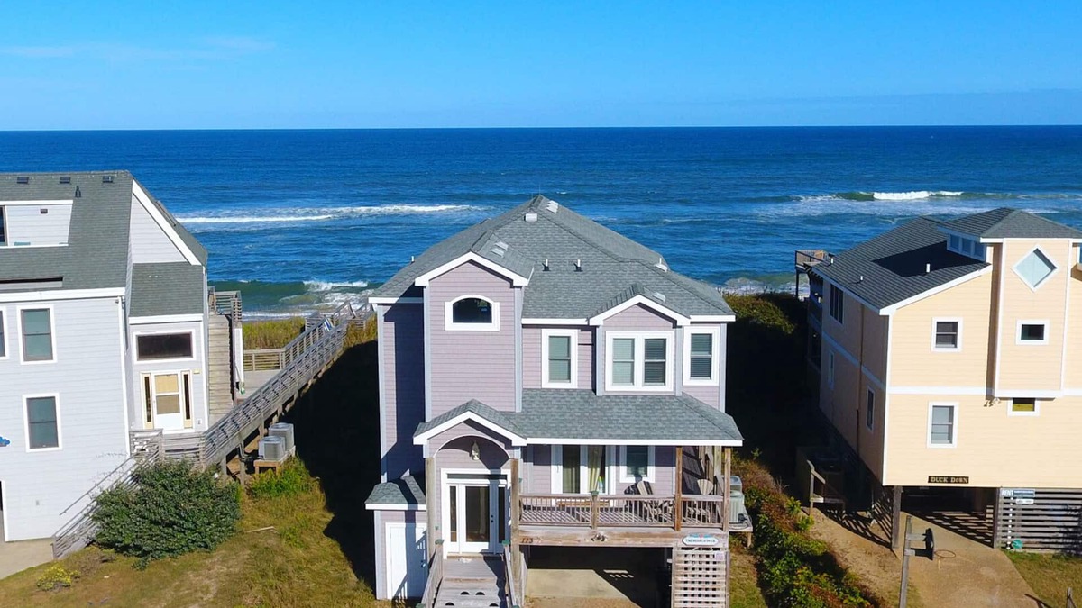 Duck House | OCEANFRONT, Ocean Views, ELEVATOR, Private Beach Walkway, BB14, Heart Of Duck