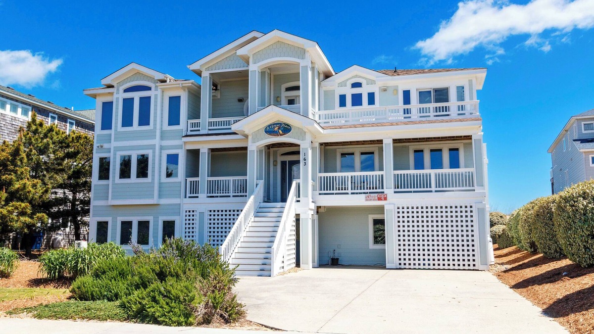 Carolina Dunes House | OCEANFRONT, Ocean Views, Pool, ELEV, H Tub, Dogs Welcome, CD1, A Great Place