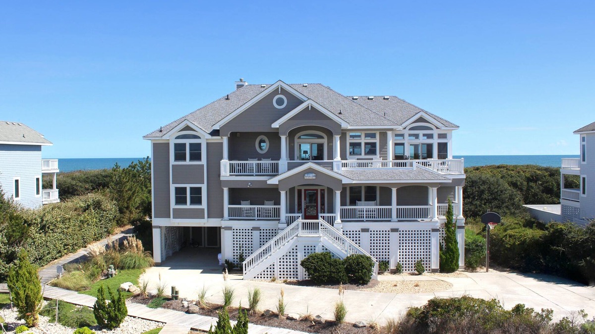 Pine Island House | OCEANFRONT, Ocean Views, ELEV, Pool, Pool Table, Priv Beach Access, PI187, Right On The Beach