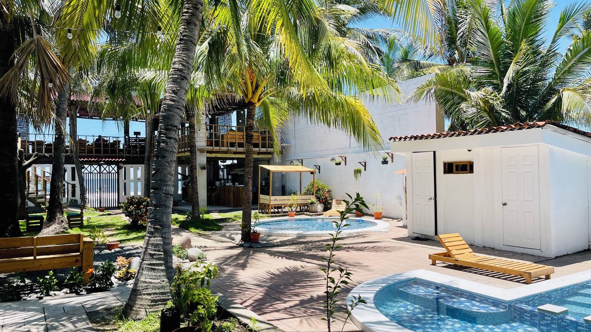 Playa San Blas Hotel | Oceanfront paradise steps away from the surf.