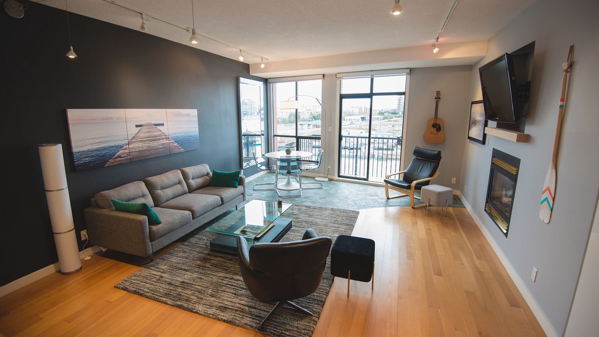 Downtown Victoria Condo | Oceanfront Penthouse with Private Rooftop Patio