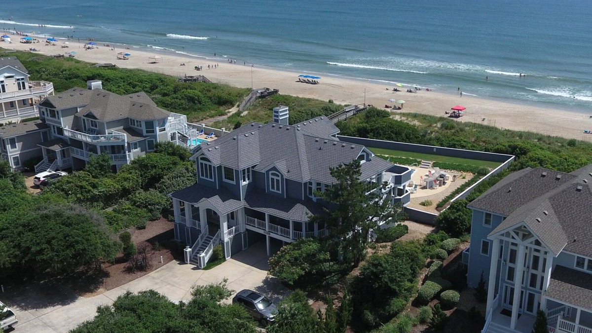 Pine Island House | OCEANFRONT, Private Pool, ELEV, Ocean Views, Hot Tub, Close to Beach Access, PI48, Oz