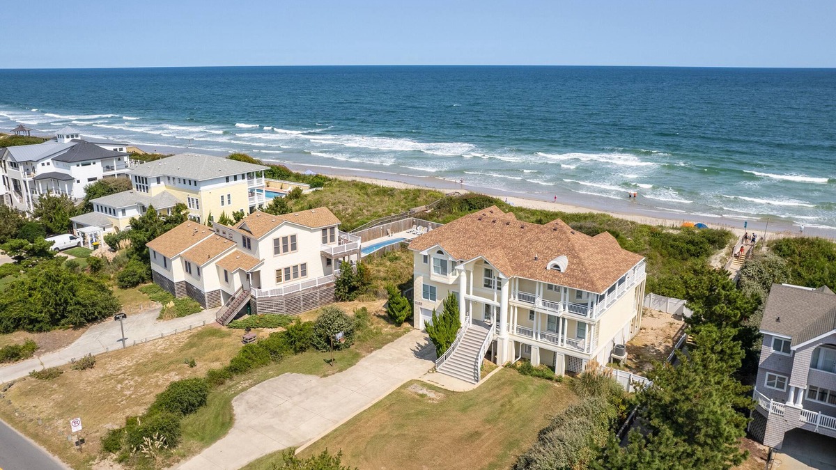 Whalehead Beach House | OCEANFRONT, Private Pool, Close to Beach Access, Ocean Views, Pool Table, WL925, Iselin