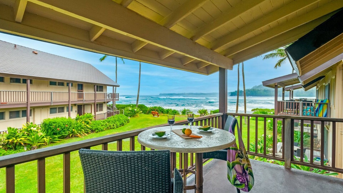 Wainiha Condo | Oceanfront Retreat with Incredible Views Just 90 Seconds from the Beach