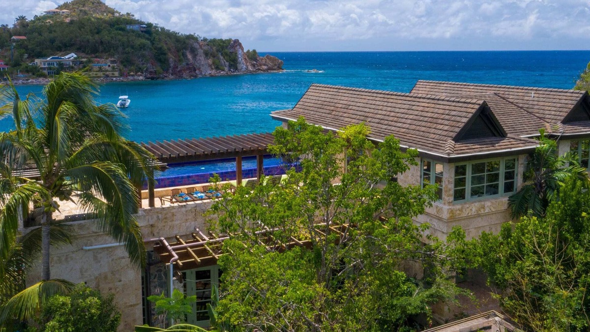 Estate Chocolate Hole and Great Cruz Bay House | Oceanfront Villa W/Pool & Stunning Bay Views!